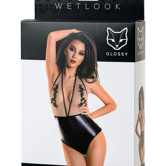 Glossy Wetlook Bodysuit Kiara Her Fetish
