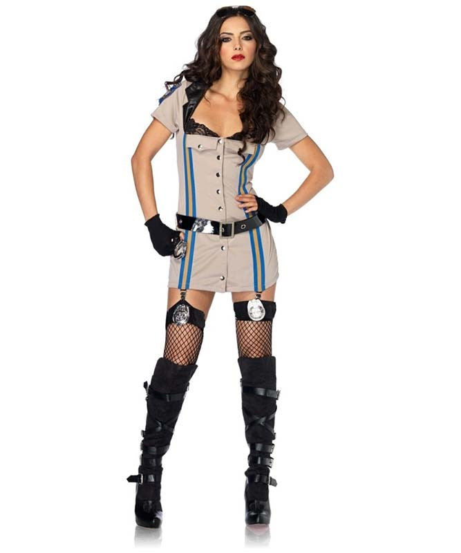 Highway Patrol Honey Costume Fancy Dress Ups