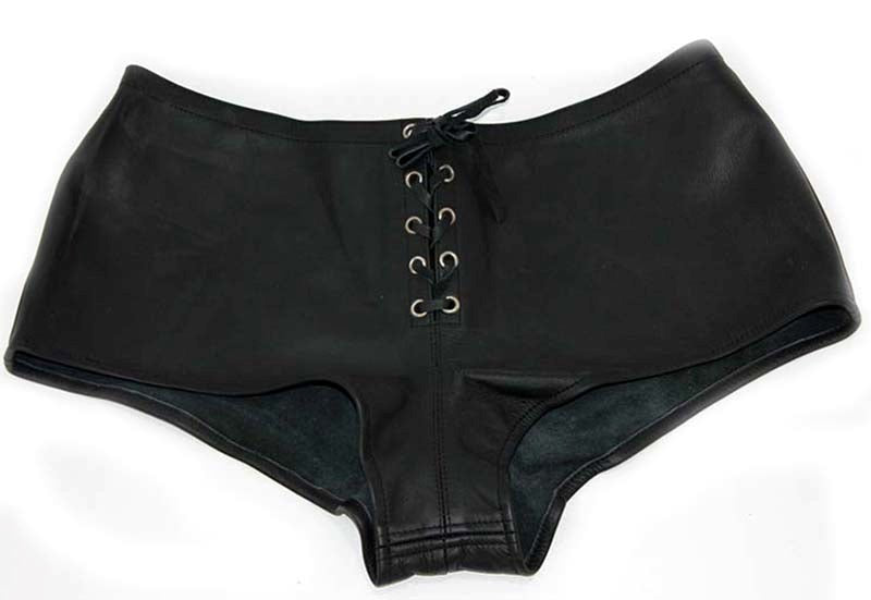 Ladies Shorts in Leather Her Fetish