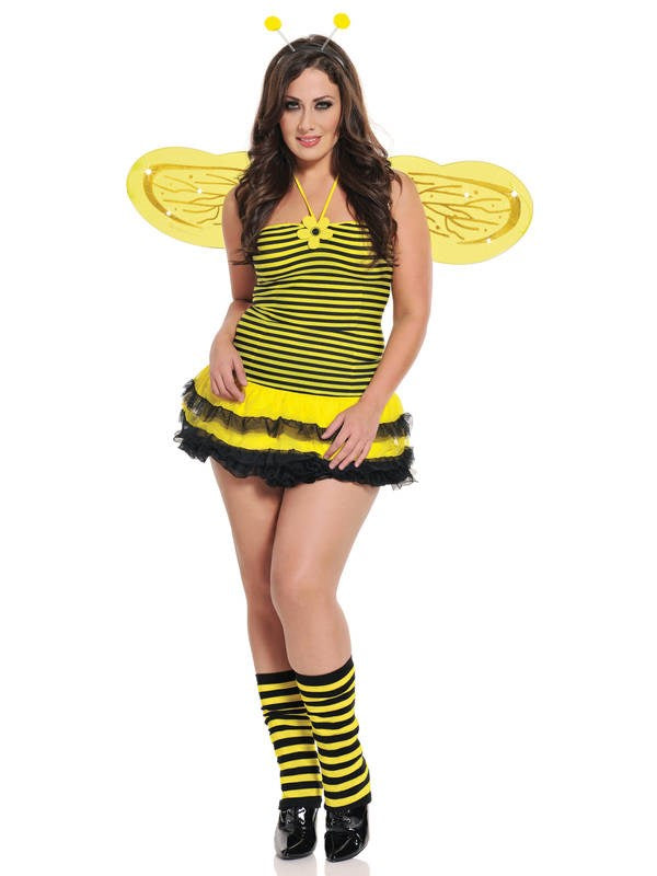 Midnight Stinger Yellow Costume Fancy Dress Ups