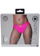 Ouch! Intimate Pleasure Enhancer - Vibrating Strap-on Panty Harness Strap On Sextoys