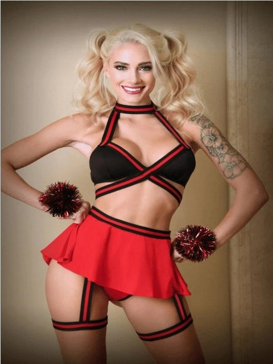 Play #Squadgoals Cheerleader Costume Set Fancy Dress Ups