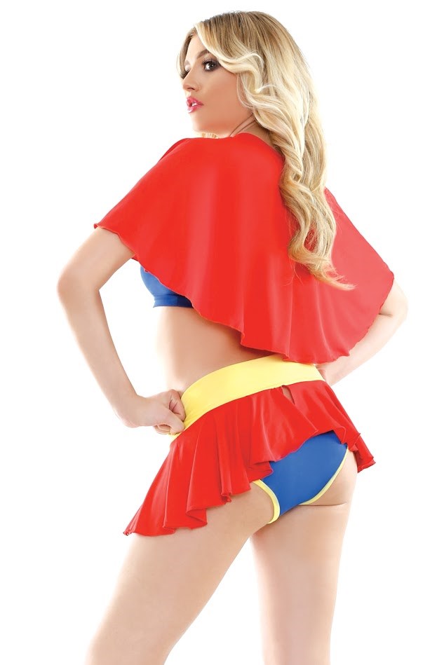 PLAY Super Sexy 4 Piece Costume Set Fancy Dress Ups