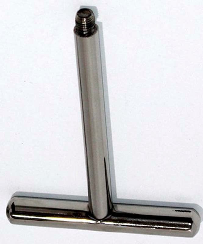 Hell's Couture Intimate Pleasure T-Bar - Customize Your Experience Steel Sex Toys
