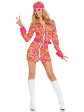 Retro Hippie Costume Fancy Dress Ups