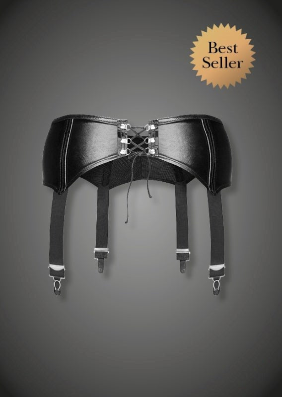 Sexy Garter Belt with Erotic Back Lacing Bras and Bra Sets