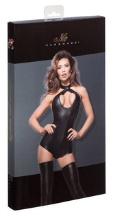 Short Powerwetlook Body with Lace Cleavage Her Fetish