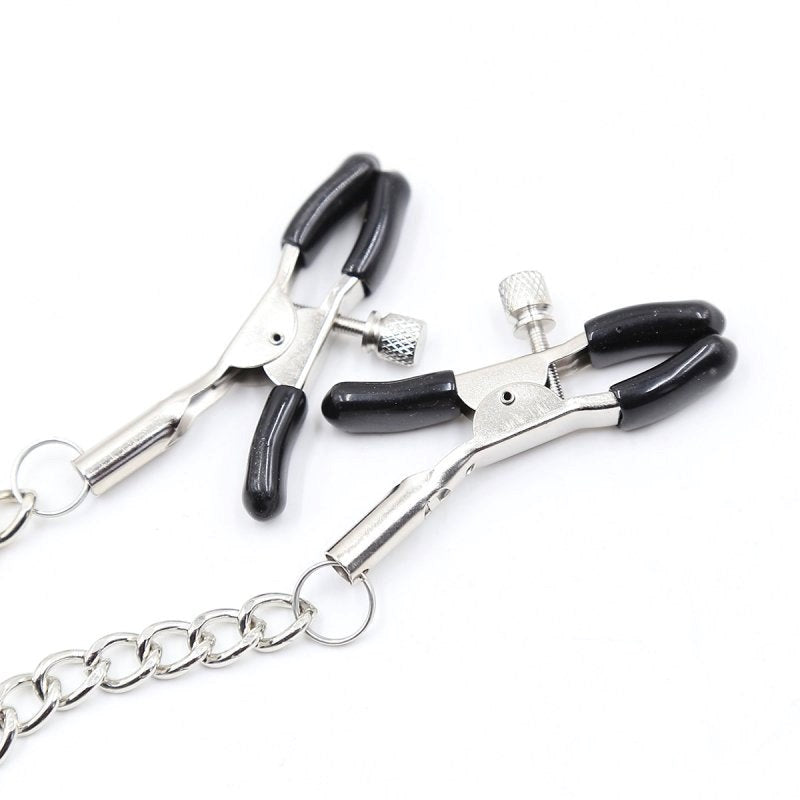Thrilling Pleasure Duo - BDStyle Spider Mouth Gags and Nipple Clamps Breast and Nipple Toys