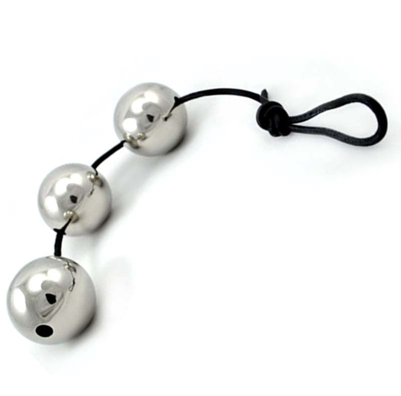 Three Ben Wa Balls Anal Beads Love Eggs and Kegel Exercisers