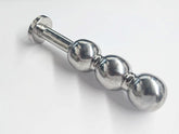 Triple Ripple Steel Butt Plug Steel Sex Toys