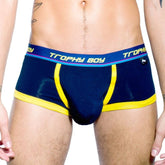 Trophy Boy Eclipse Boxer With Show-It - Navy Mens Briefs And Boxers