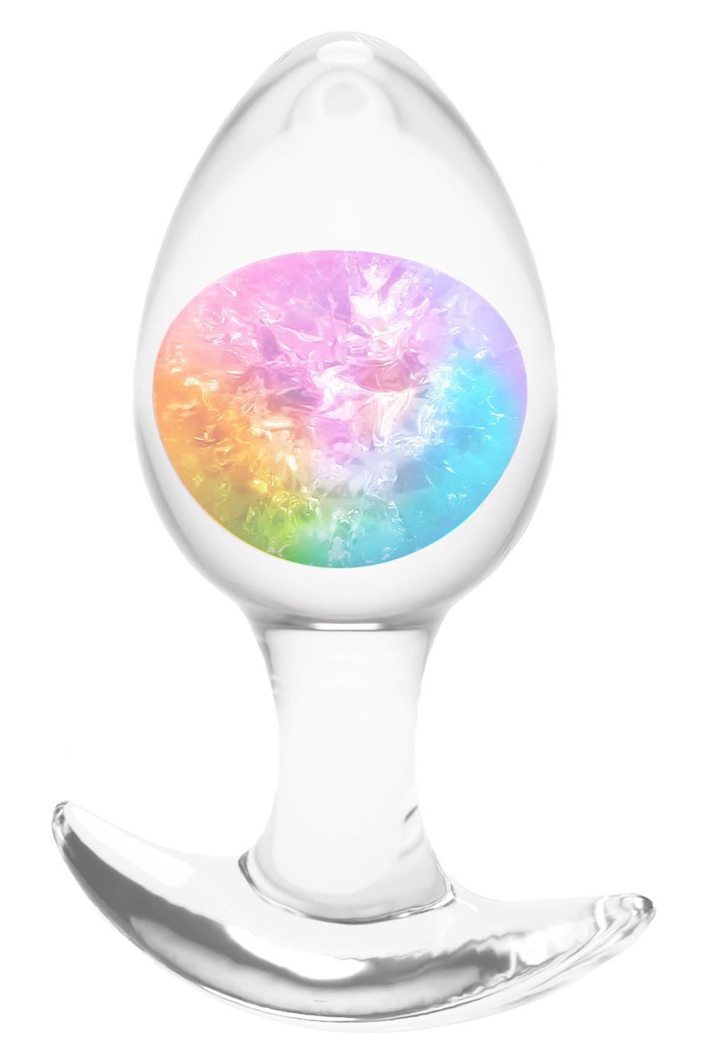 NS Novelties Glams Cosmic Medium Silicone Anal Plug Coloured Butt Plugs