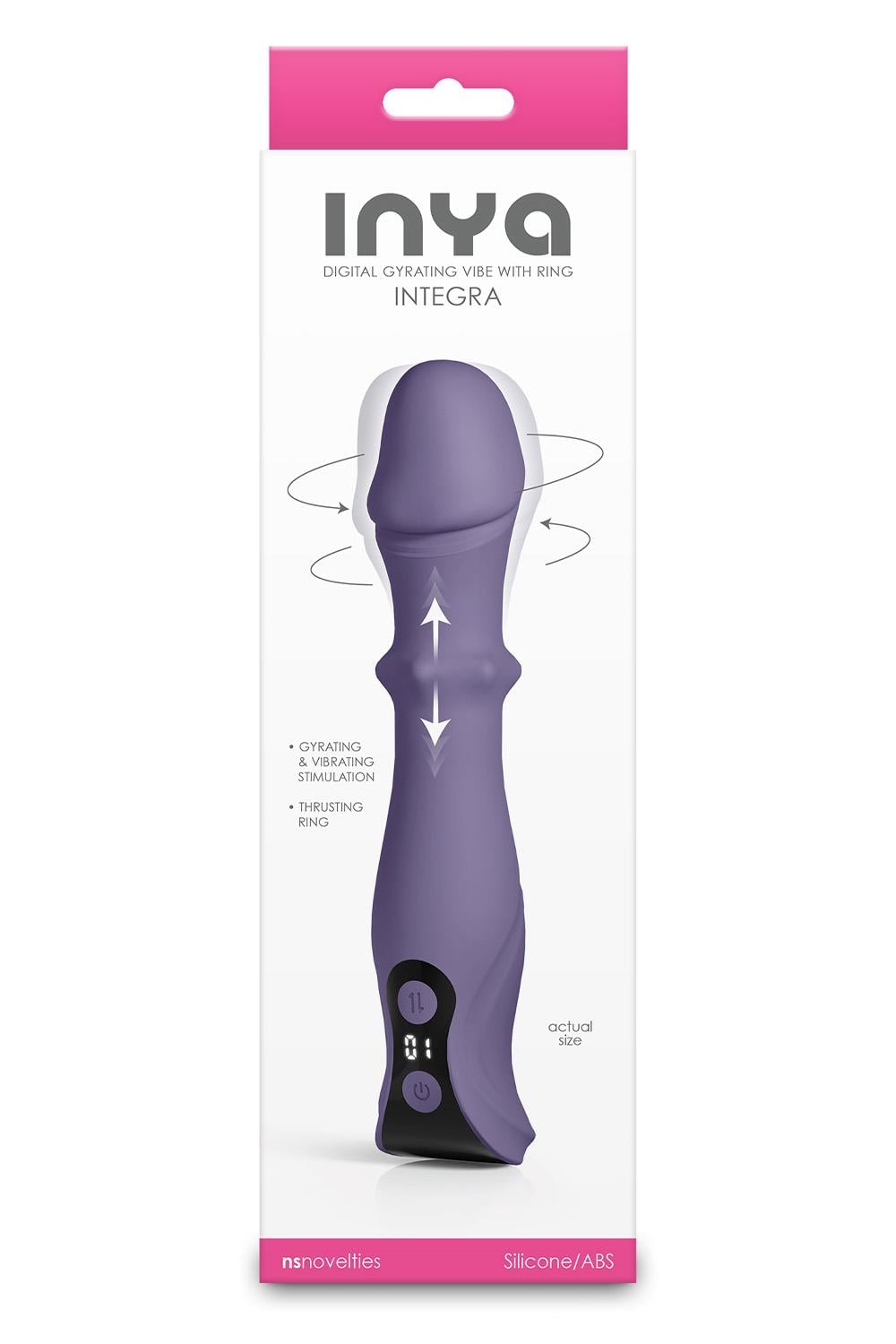 NS Novelties INYA Integra USB Rechargeable Vibrator G-Spot Vibrators