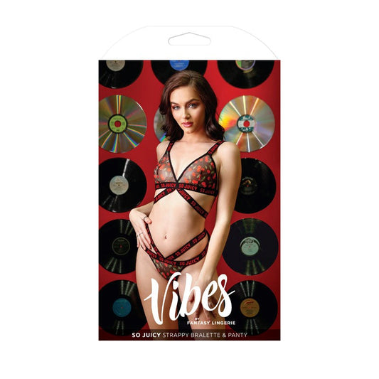 Vibes So Juicy Bralette & Panty Set - Elevate Your Style - Bras and Bra Sets