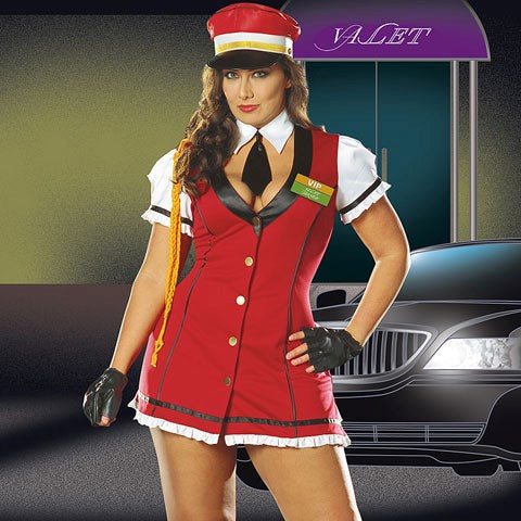 VIP Valet Service Costume Fancy Dress Ups