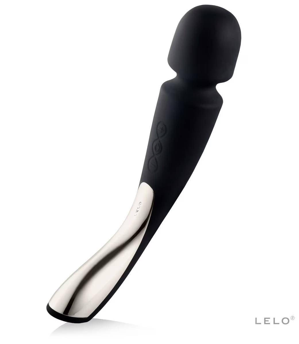 Lelo Smart Body Wand Massager Medium Black Body Wands