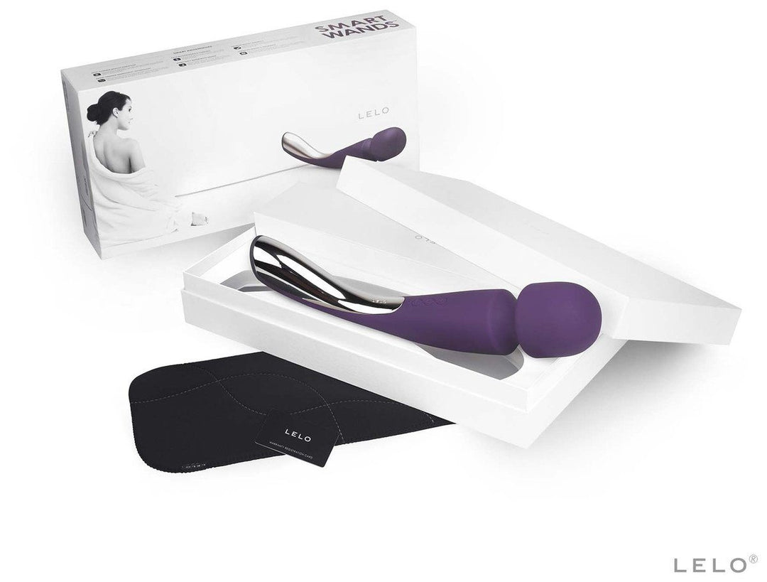 Lelo Smart Wand Large Rechargeable Body Massager Fancy Dress Ups