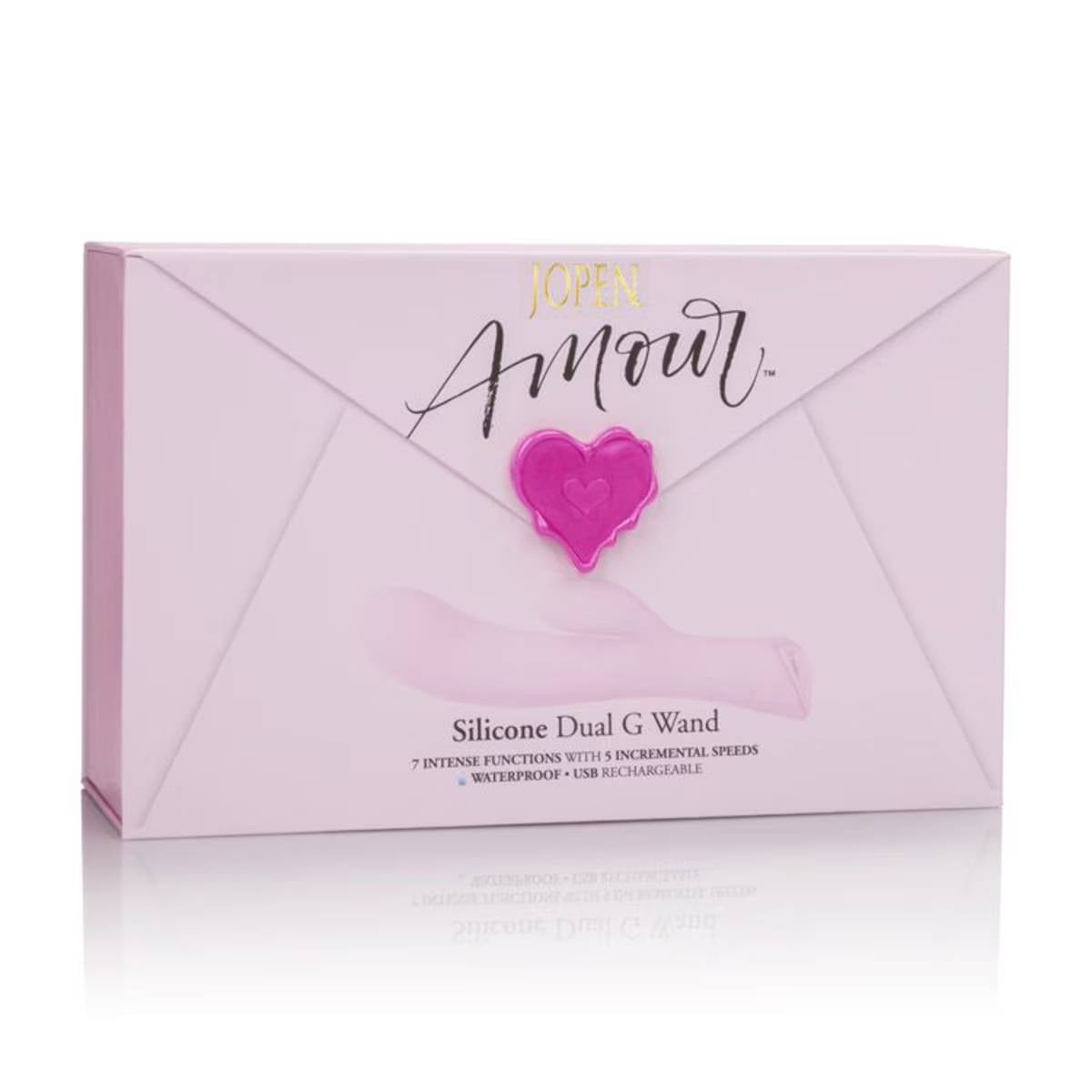 Jopen Amour Silicone Dual G Rabbit Wand Massger Rabbit Vibrators