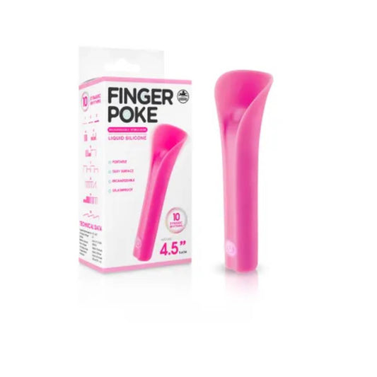 Excellent Power Finger Poke 11.4 cm Multi Function Bullet Vibrator - Bullet Vibrators