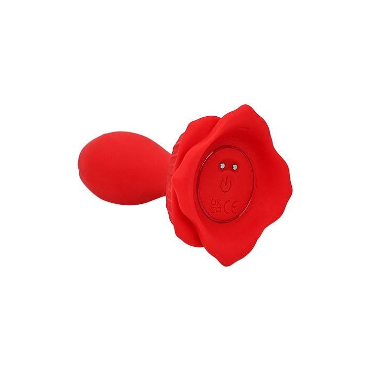 Adam & Eve THE ROSEBUD Vibrating Butt Plug with Remote - Butt Plugs