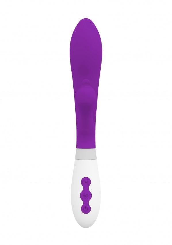 Shots Luna Agave USB Rechargeable Flexible Rabbit Massager - Rabbit Vibrators