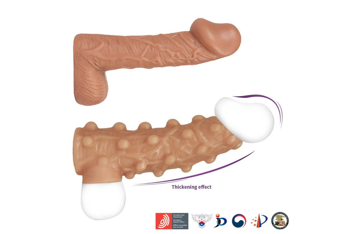 Kokos Nude Realistic Cock Sleeve 3 Medium Pumps, Extenders and Sleeves