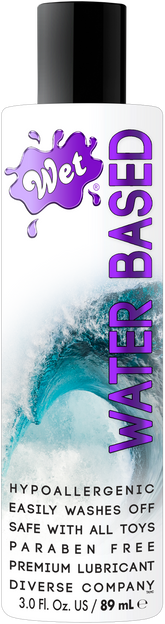Wet Water Based Premium Adult Lubricant Water Based Lubes