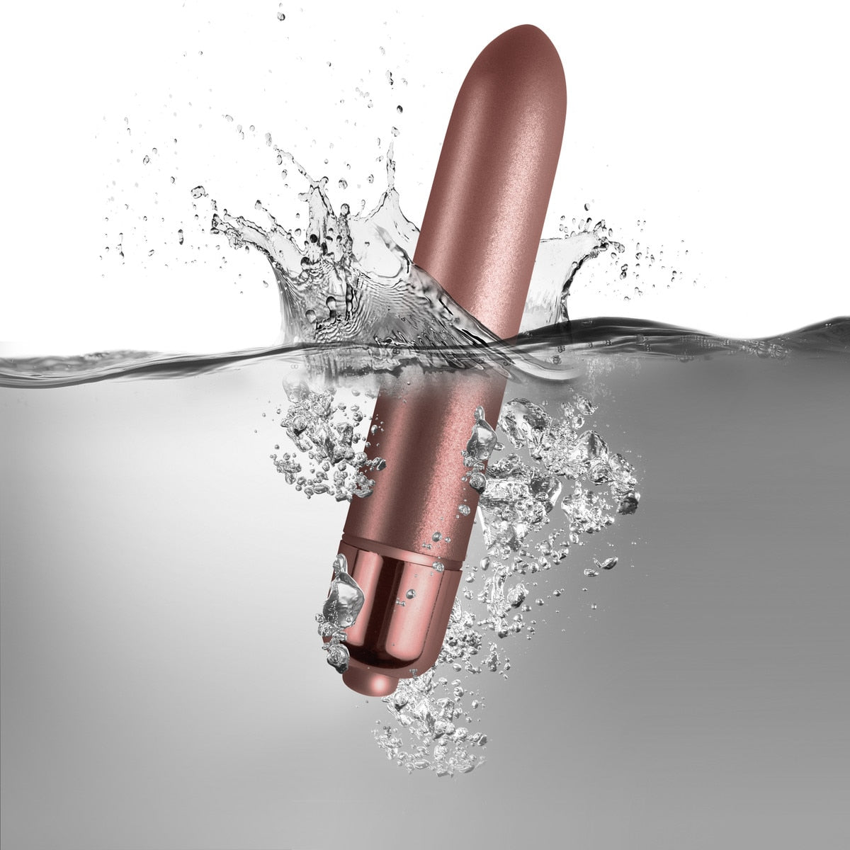 Rocks Off Touch of Velvet Rose Blush Bullet Vibrator Bullet Vibrators