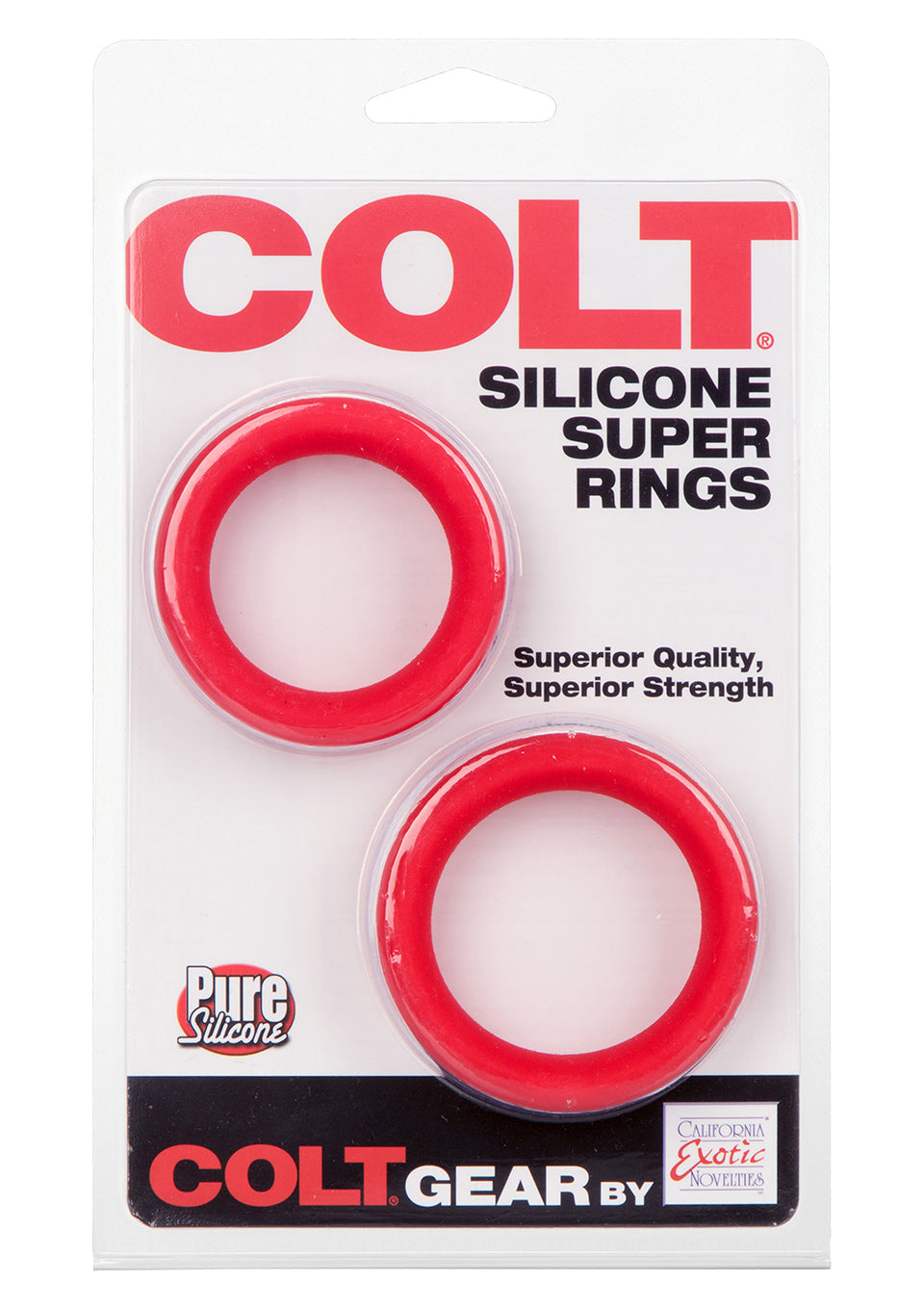Colt Silicone Super Stretchy Mens Cock Rings Cock Rings