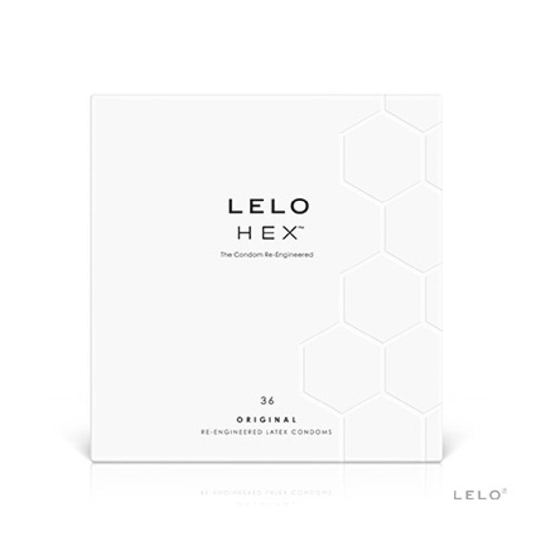 LELO HEX Original Unique Structure Thin Condoms Condoms