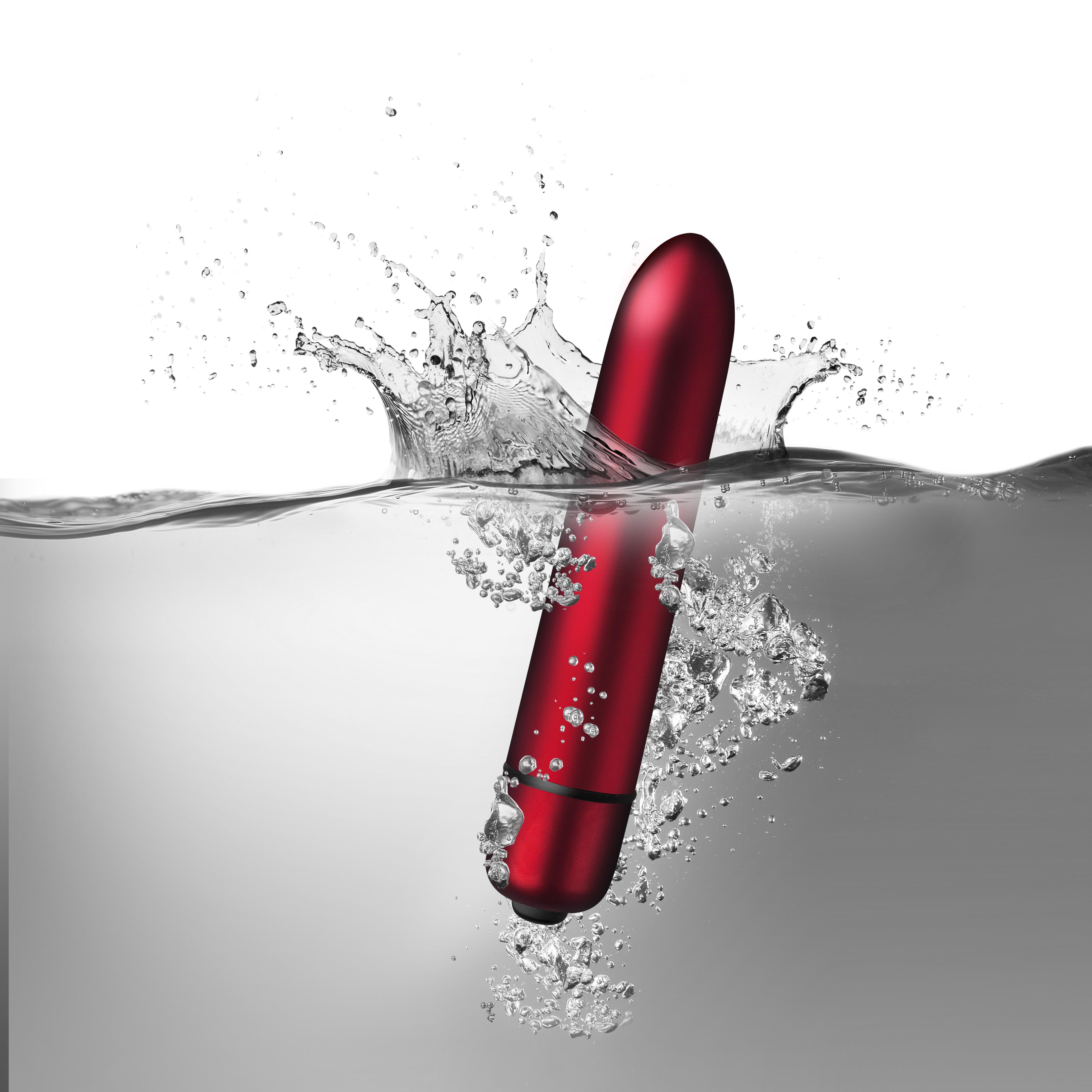 Rocks Off Truly Yours Scarlet Velvet Bullet Vibrator Bullet Vibrators