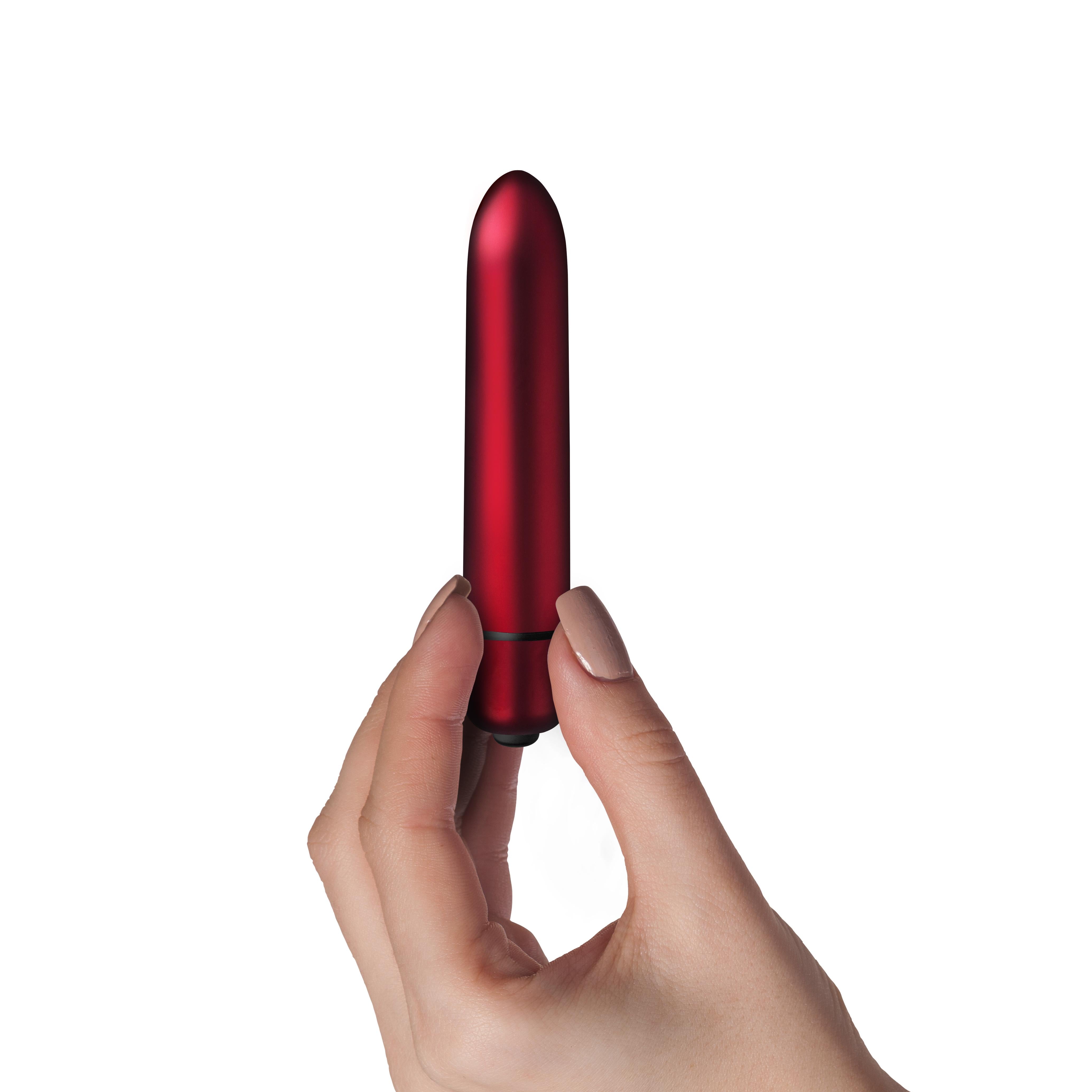 Rocks Off Truly Yours Scarlet Velvet Bullet Vibrator Bullet Vibrators
