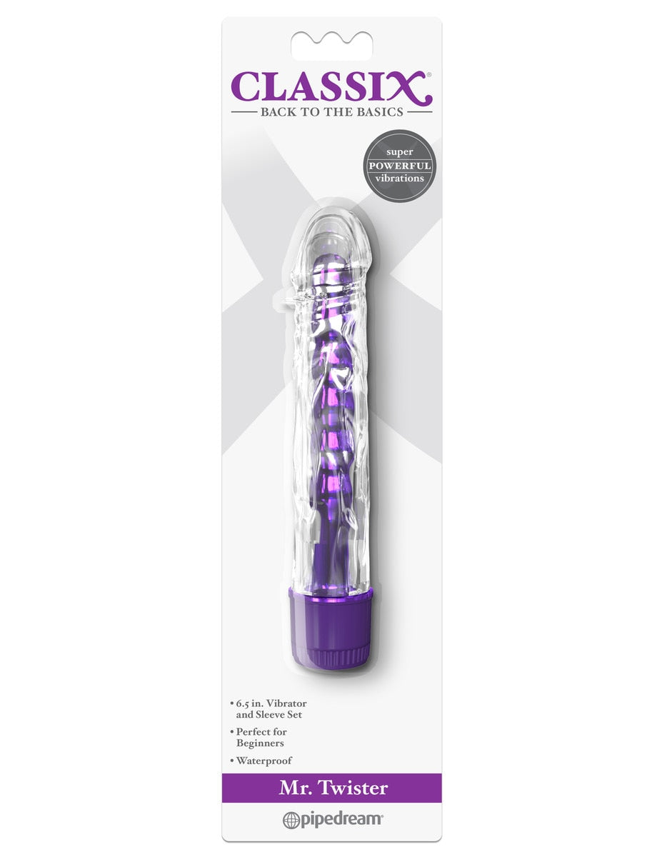 Classix Mr. Twister Multi Functions Vibrating Dildo Vibrating Dildos