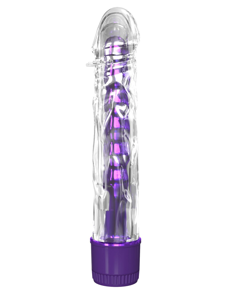 Classix Mr. Twister Multi Functions Vibrating Dildo Purple Vibrating Dildos