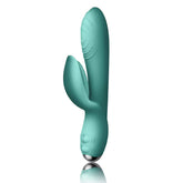 Rocks Off Every Girl Flexible Rabbit Vibrator Teal Rabbit Vibrators