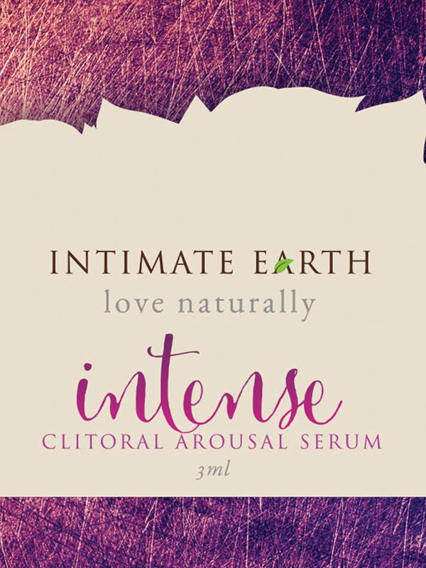 Intimate Earth Intense Clitoral Serum 3ml Foil Massage Oils and Lubricants