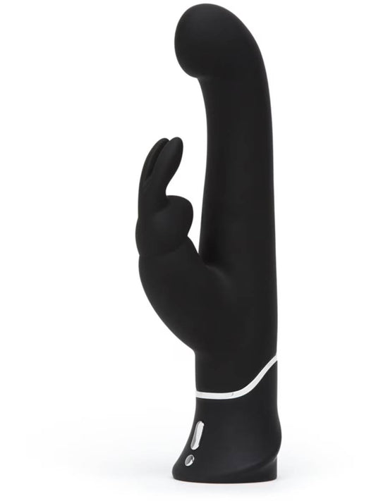 Happy Rabbit G-Spot Stroker Rabbit Vibrator Black - Rabbit Vibrators