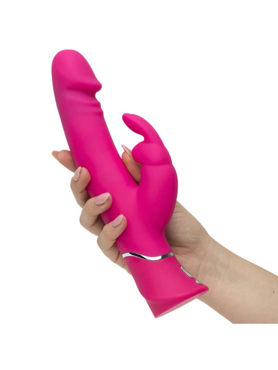 Happy Rabbit Realistic Dual Density Rabbit Vibrator Pink Rabbit Vibrators