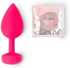 Gvibe Vibrating Gplug Small Neon Rose Butt Plugs