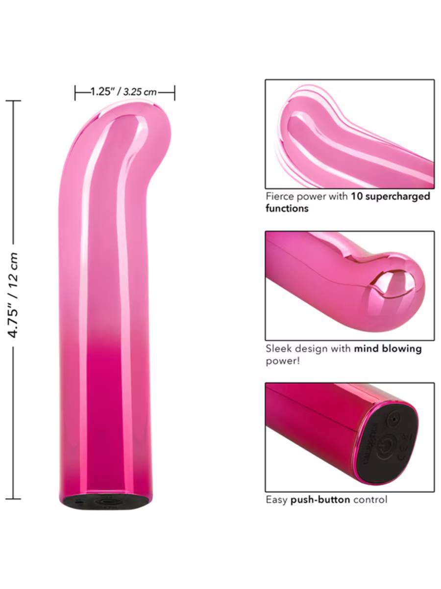 California Exotics Glam G Spot Vibrator Pink G-Spot Vibrators