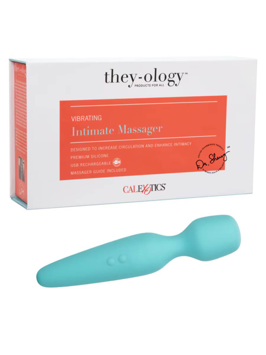 CalExotics They-ology Vibrating Intimate Wand Massager Body Wands