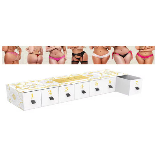 Baci 7 Sexy Night Panty Set Advent - G-Strings, Panties and Shorts