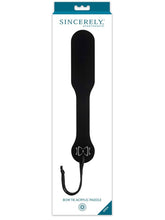 Sportsheets Sincerely Bow Tie Acrylic Spanking Paddle Paddles And Slappers