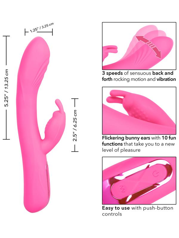 CalExotics Jack Rabbit Elite Rocking Rabbit Vibrator Rabbit Vibrators