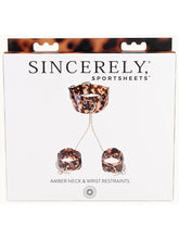 Sportsheets Amber Neck and Wrist Restraint Cuffs and Restraints