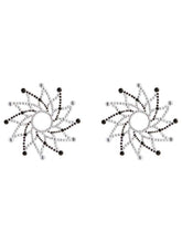 NS Novelties Pretty Pasties Charm I Nipple Cover Black Breast and Nipple Toys