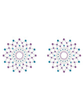 NS Novelties Pretty Pasties Charm II Nipple Cover Blue Breast and Nipple Toys