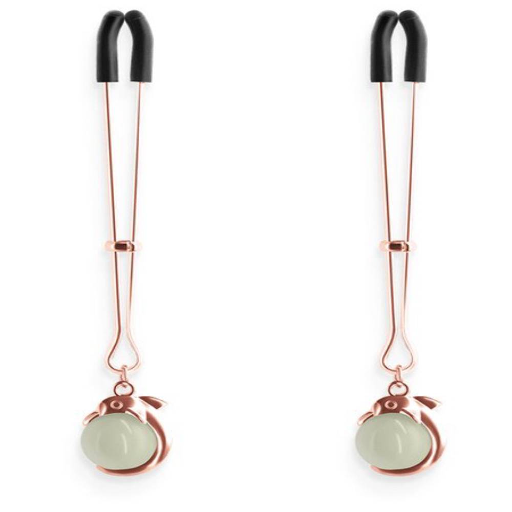 NS Novelties Bound Nipple Clamps G1 Nipple and Clit Clamps