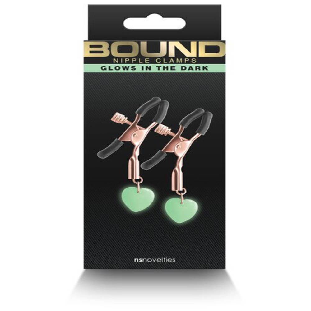 NS Novelties Bound Nipple Clamps G3 Nipple and Clit Clamps