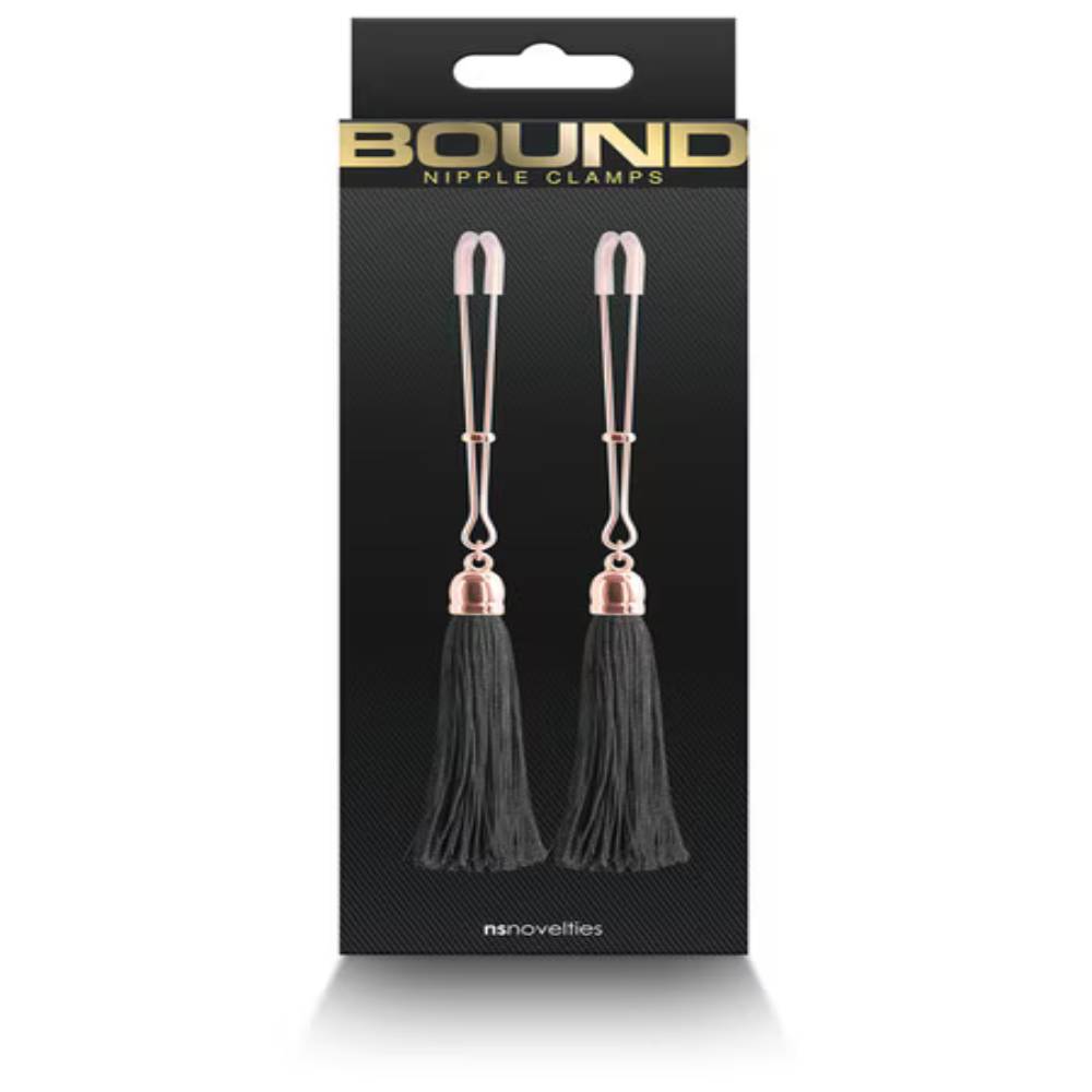 NS Novelties Bound Nipple Clamps T1 Nipple and Clit Clamps